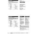SONY XM-4520 Owner's Manual cover photo