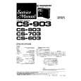 PIONEER CS-903 Service Manual cover photo