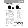 SONY XS70B Service Manual cover photo