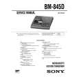 SONY BM845D Service Manual cover photo