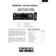 ONKYO A-RV400 Service Manual cover photo