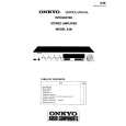ONKYO A06 Service Manual cover photo