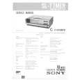 SONY SLT7MER Service Manual cover photo