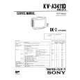SONY KVA3411D Service Manual cover photo