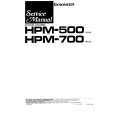 PIONEER HPM-500 Service Manual cover photo