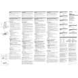 SONY RMX4S Owner's Manual cover photo