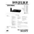 SONY SLV315/CP/EI/UB/VP Service Manual cover photo