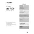 ONKYO HTR510 Owner's Manual cover photo