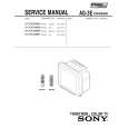 SONY KVEX34M87 Service Manual cover photo