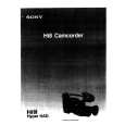 SONY EVW300PK Owner's Manual cover photo