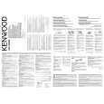 KENWOOD KFC-S402P Owner's Manual cover photo