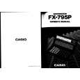 CASIO FX795P Owner's Manual cover photo