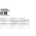MITSUBISHI LT-20 Owner's Manual cover photo