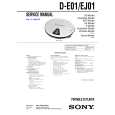 SONY DEJ01 Service Manual cover photo
