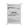 PIONEER CNDV-40R Owner's Manual cover photo