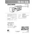 SONY FH414/L Service Manual cover photo