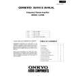 ONKYO A8700 Service Manual cover photo