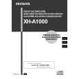 AIWA XHA1000 Owner's Manual cover photo