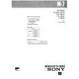 SONY M7 Service Manual cover photo