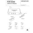KENWOOD KVAS300 Service Manual cover photo