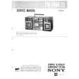 SONY FH7MKIII Service Manual cover photo