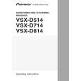 PIONEER VSX-D714-S/SFXJI Owner's Manual cover photo