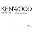 KENWOOD KMD-673R Owner's Manual cover photo