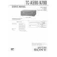 SONY TCA590 Service Manual cover photo