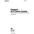 SONY LBT-G2000 Owner's Manual cover photo