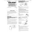 SONY WM-FX151 Owner's Manual cover photo