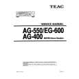 TEAC EG-600 Service Manual cover photo
