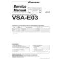 PIONEER VSAE03 Service Manual cover photo