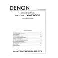 DENON DN2700F Service Manual cover photo