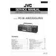 JVC PC30 Service Manual cover photo