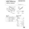 KENWOOD KSC700CCS Service Manual cover photo