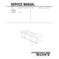 SONY SU60DX Service Manual cover photo
