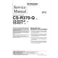 PIONEER CS-R370-K Service Manual cover photo