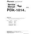 PIONEER PDK-1014 Service Manual cover photo