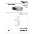 SONY CDX828 Service Manual cover photo
