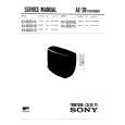 SONY KVB2521A Service Manual cover photo