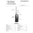 KENWOOD TK372G Service Manual cover photo