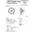 KENWOOD KFCHQR175C Service Manual cover photo