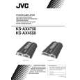 JVC KS-AX4550 Owner's Manual cover photo