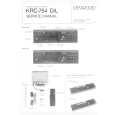 KENWOOD KRC754D Service Manual cover photo