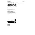 SONY SLV50 Owner's Manual cover photo