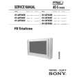 SONY KV32FX65B Service Manual cover photo
