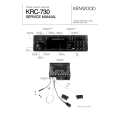 KENWOOD KRC730 Service Manual cover photo