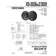 SONY XS-3028MK2 Service Manual cover photo