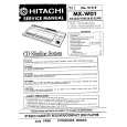 HITACHI MXW01 Service Manual cover photo