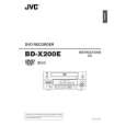 JVC BD-X200E Owner's Manual cover photo